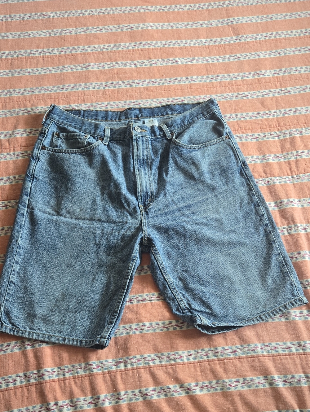 Levi's 505 Light Blue Baggy Jorts